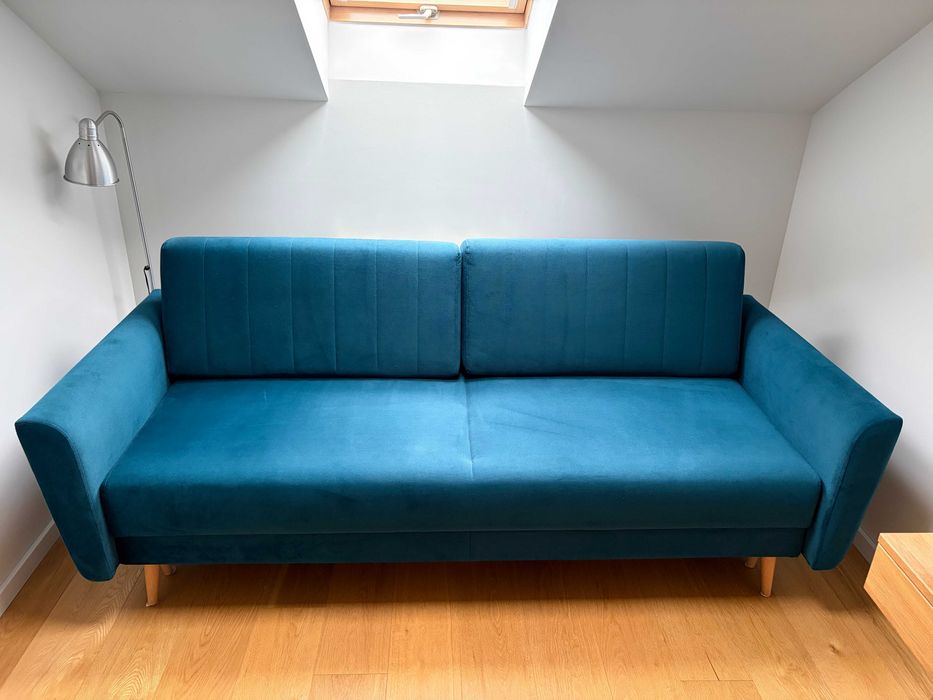Sofa Agata AMBER morska zieleń