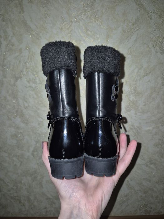 Нові Сапоги сапожки зимові для дівчинки 16.5 - 17 см, розмір 8