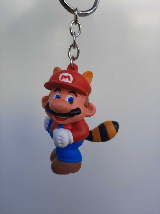 Porta chaves Racoon Mario