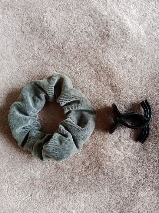 Nowa Klamra do włosów i welurowa gumka