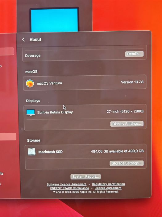 iMac 27" Retina 5K 2017 — i5 | 64GB RAM | SSD 512GB