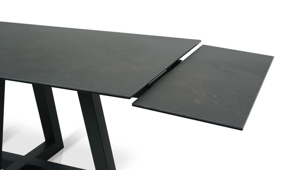 Stół ze spieku kwarcowego rozkładany 180-240x100cm OSSIDO