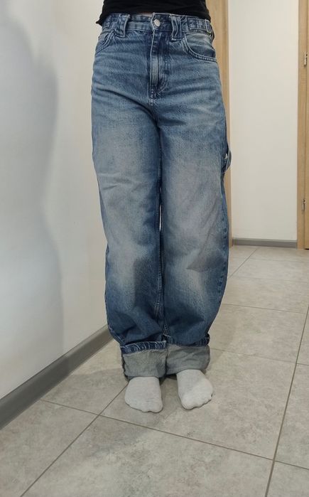 Jeansy dżinsy baggy Bershka rozm. 32