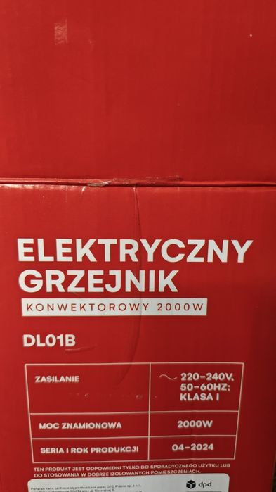 Grzejnik konwektorowy elektryczny