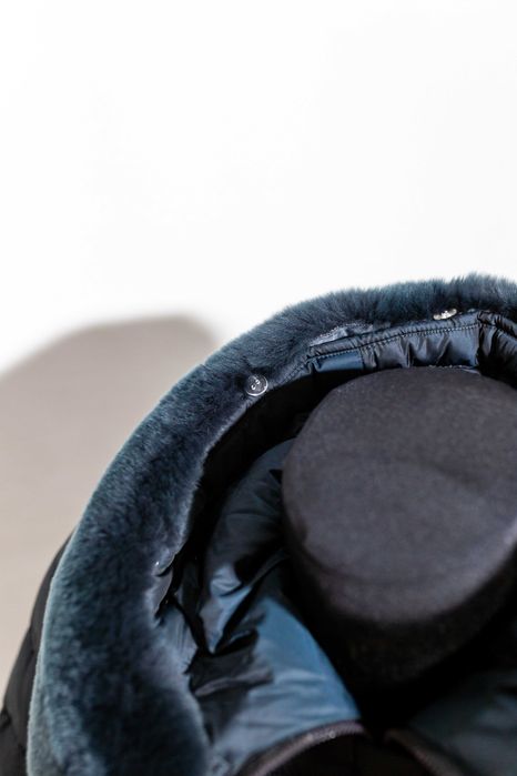 Куртка Qarleva з хутром (Великий Розмір)