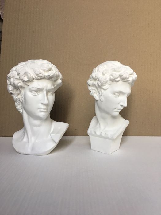 Гіпсова голова Давида, Медичи гипсовая скульптура бюст декор постановк