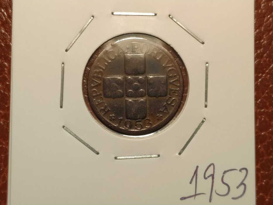 Portugal - 1953 20-cent coin