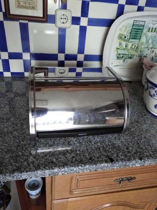 Caixa Pão Metálica