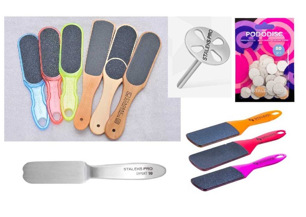 Терки для стоп пилка STALEKS PRO EXPERT Диск педикюрный PODODISC новое