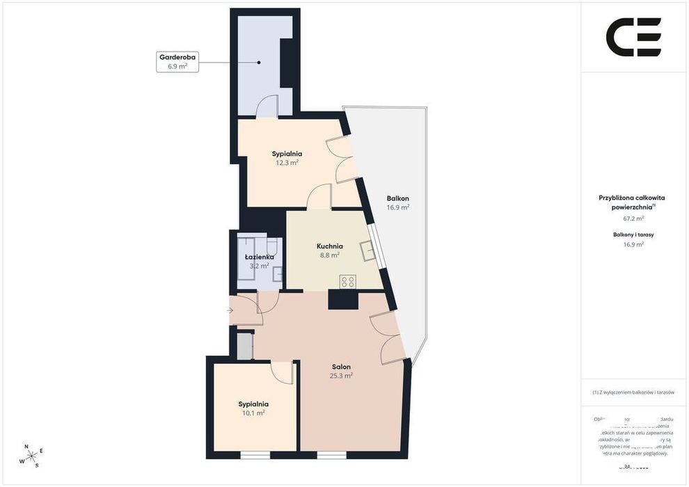 3 pokoje | taras 16 m² | garaż | klimatyzacja