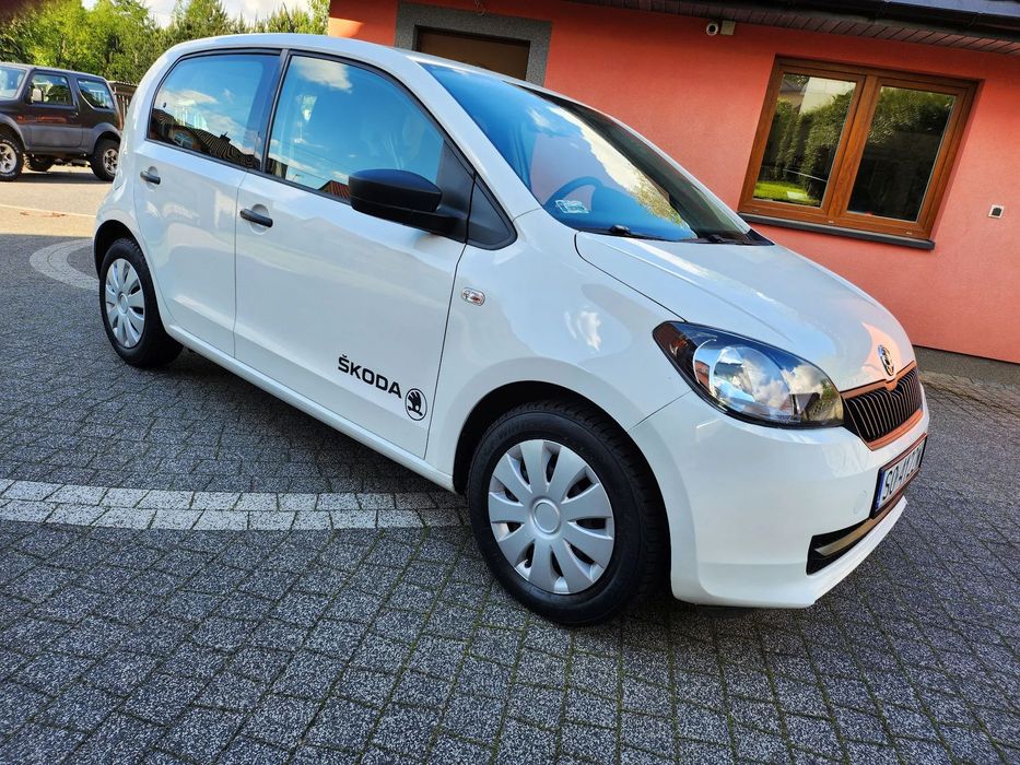 Skoda Citigo Klima, Niski Przebieg, Super Stan, 5D