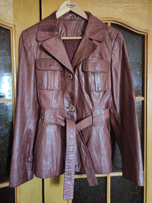 Піджак шкіряний.
