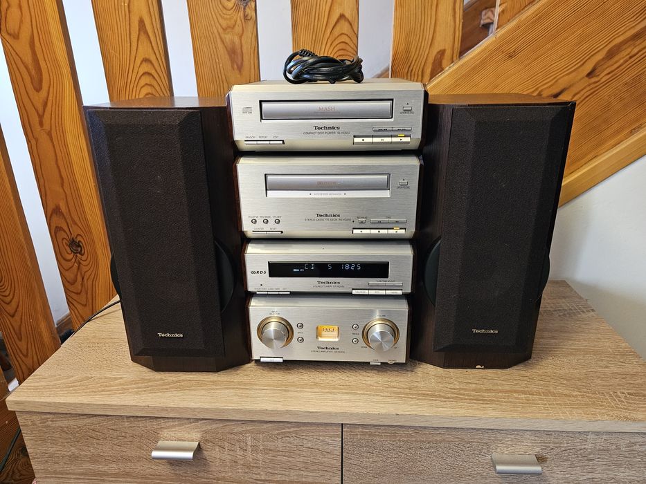 Wieża Technics SE-HD550 pilot kolumny