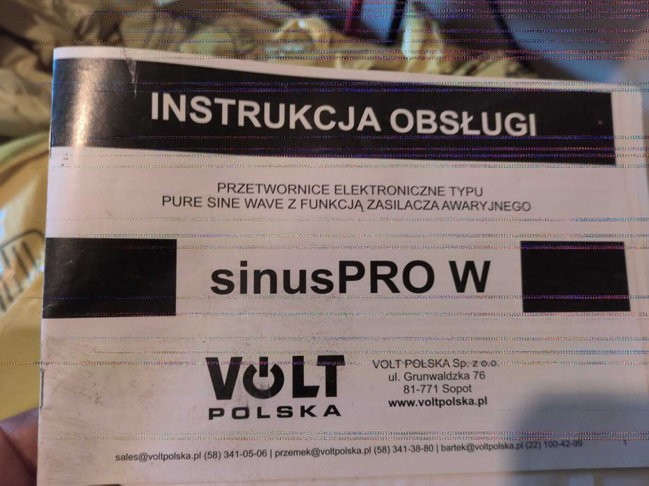 Falownik Volt sinusPRO 5000W 48V UPS przetwornica czysta sinusoida