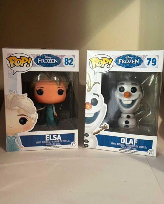 Funko Pop! Vinyl: Disney - Elsa #82 and Olaf #79