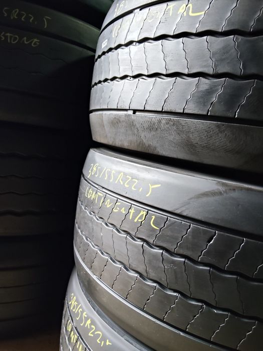 385/55R22,5 usados continental direcionais
