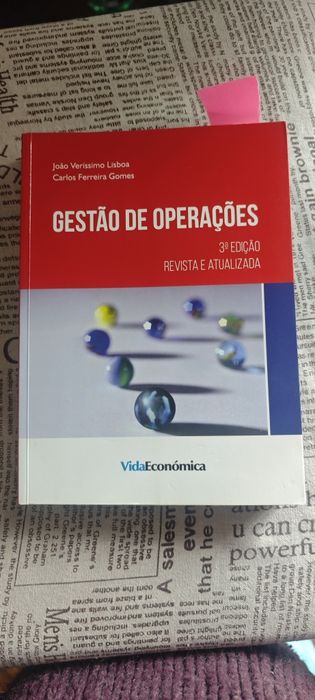Vendo livro gestão de operações