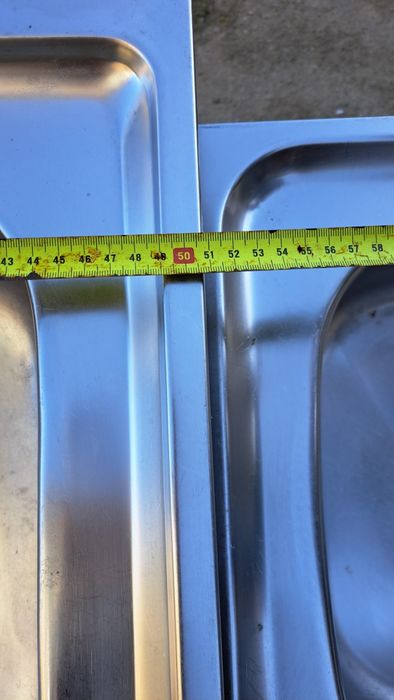 Bancadas de cozinha em inox