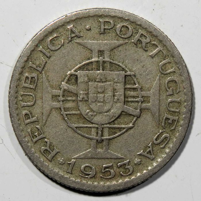 Cabo Verde Portugues - 2,5 Escudos 1953 / MBC-