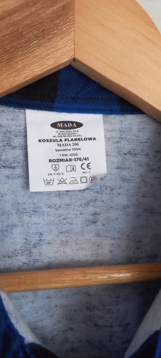 Nowe koszule flanelowe