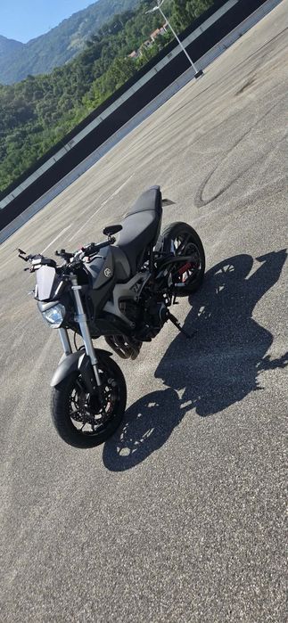 Moto com matricula francesa