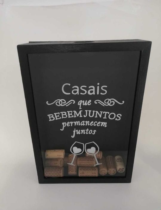 Quadro Porta rolhas personalizável Artesanato