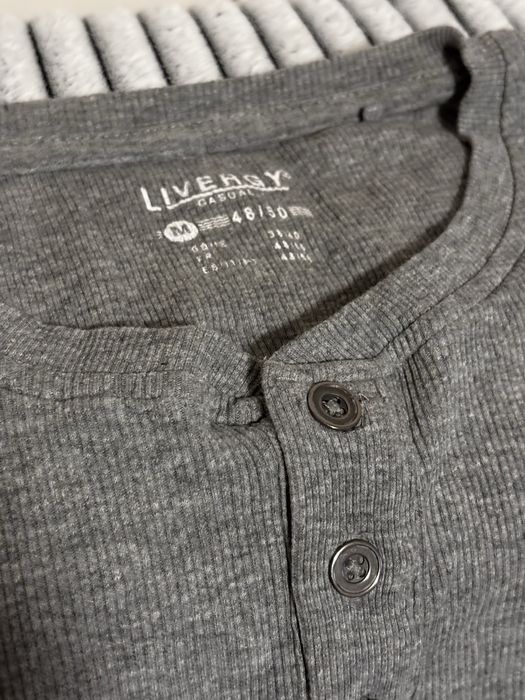 Bluzki męskie na długi rękaw i polo M i L