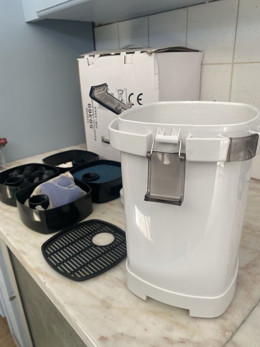 Filtro para PEIXE Canister Externo SunSun HW-504A para Aquário (800 L/h) + Mídias Filtrantes