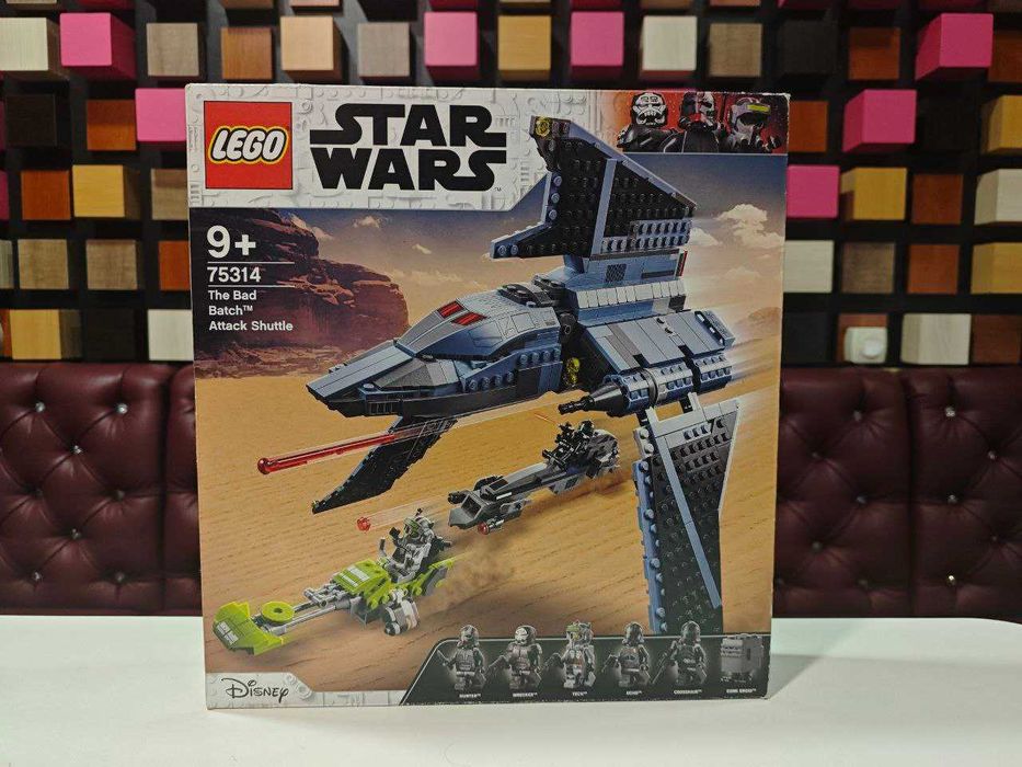 LEGO 75314 Star Wars Штурмовий шаттл Bad Batch