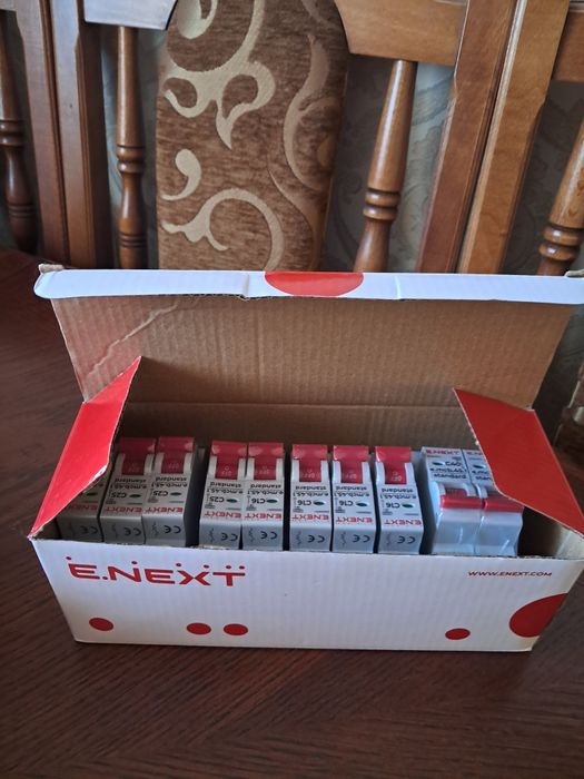 Новий Автоматичний вимикач E.NEXT С 16, С25, С32, С40
