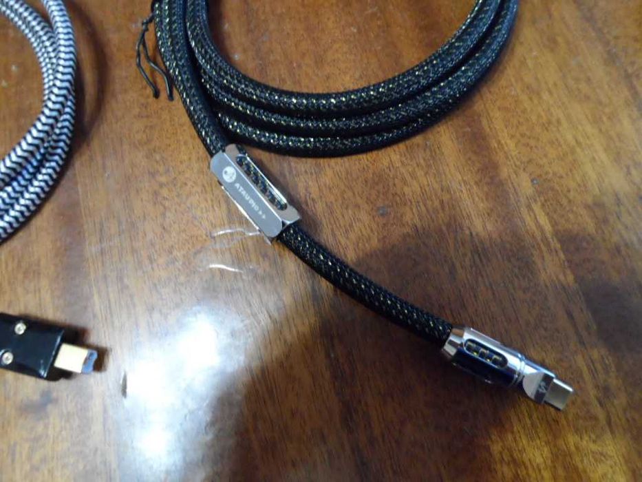 Різні срібні USB кабеля для ЦАП - DAC - підсилювач