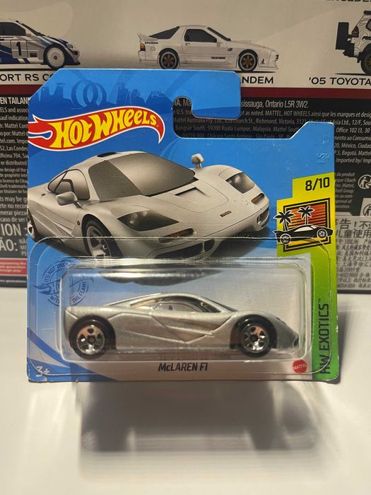 Hot Wheels McLaren F1 srebrny