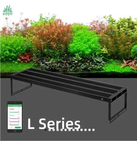 Calha led WeekAqua L1200 RGB+UV para aquario plantado