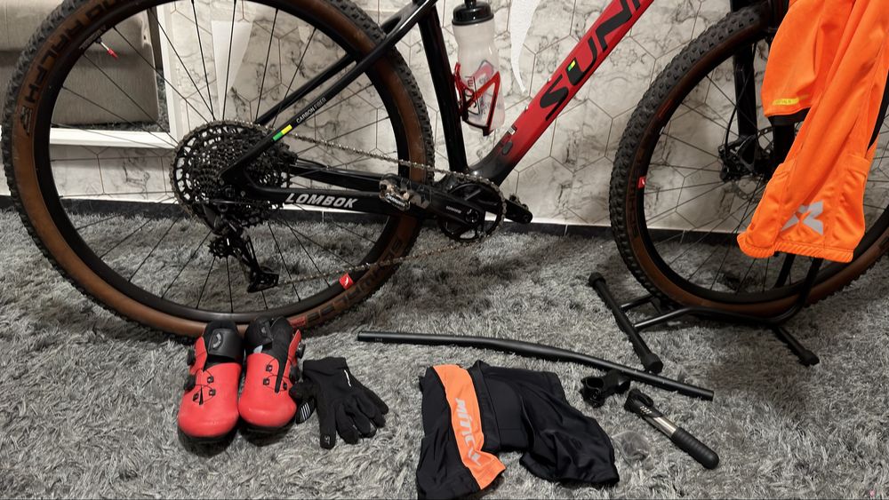 Bicicleta de carbono Sunn Lombok 29" (Tamanho M)