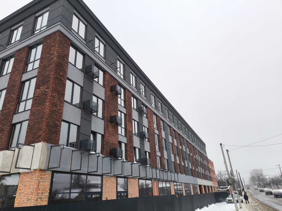 Повноцінна 1к в зданому клубному ЖК. Центр! Цегла. Газ. Єоселя