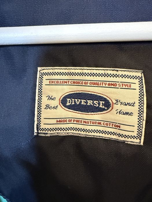 Używana męska kurtka, wymaga naprawy, rozmiar XL, Firma Diverse