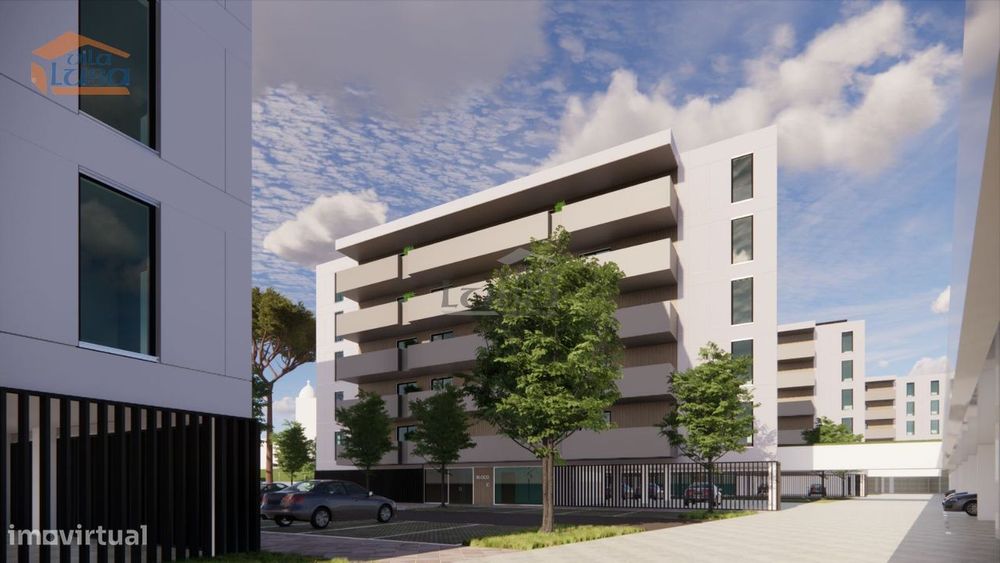 Apartamento T1 Novo varanda e lugar de garagem Vilar de Paraiso, Vi...