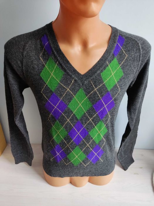 Sweter serek Marc O’Polo w kratkę