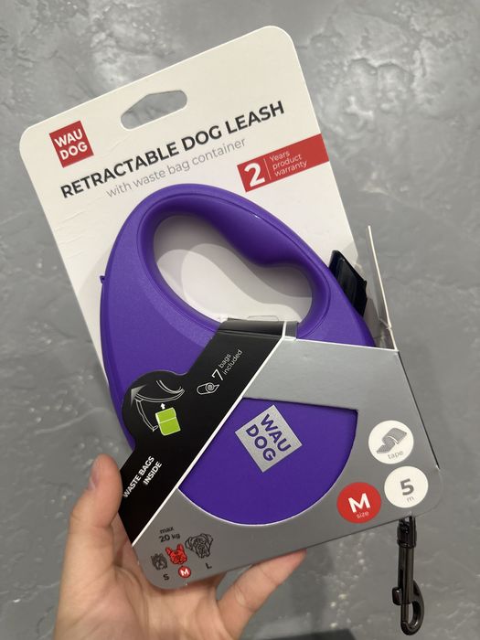 Рулетка WAUDOG 20 кг WAU DOG