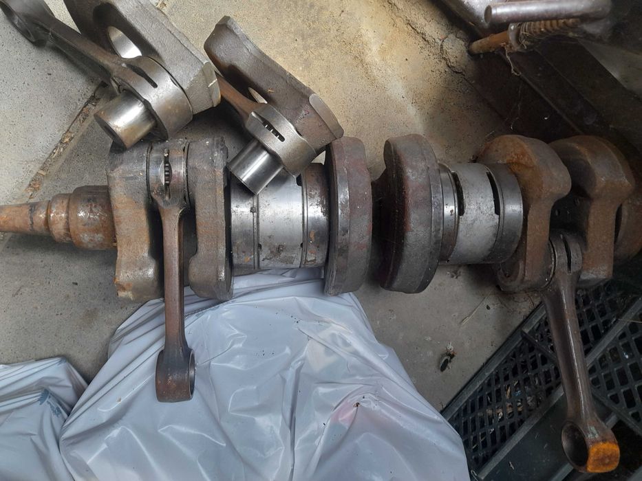 yamaha 1200 stojan z deklem korbowody z przeciwwagami kolektor wydech