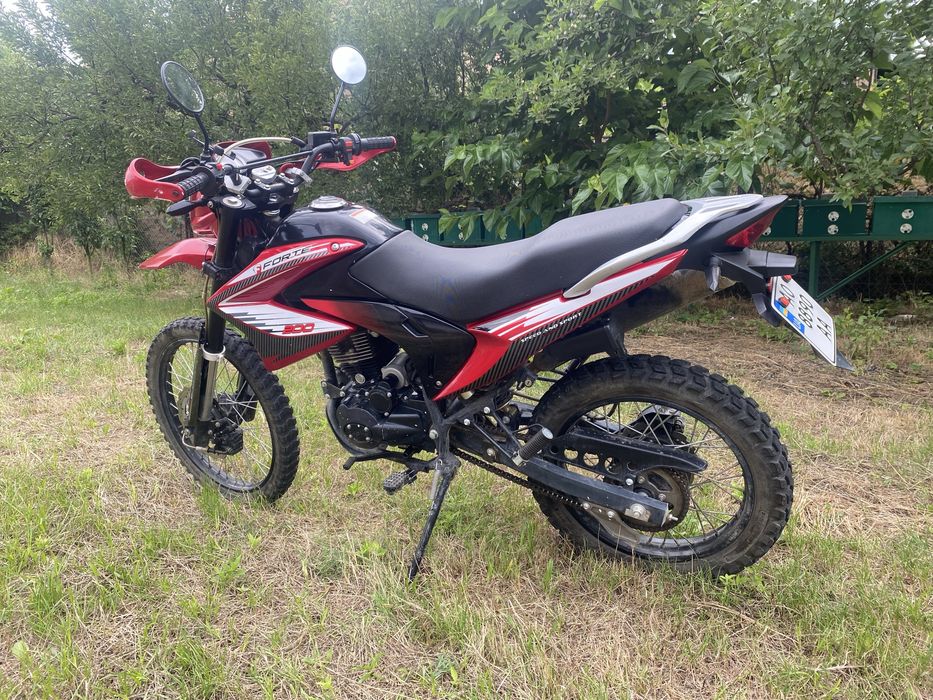 FORTE FT200GY-C5B 200cc — Ендуро, як новий, обкатаний + подарунки