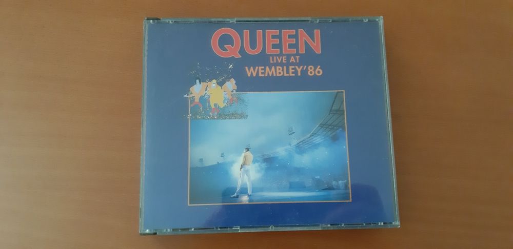 Cd duplo Queen Live at Wembly 86