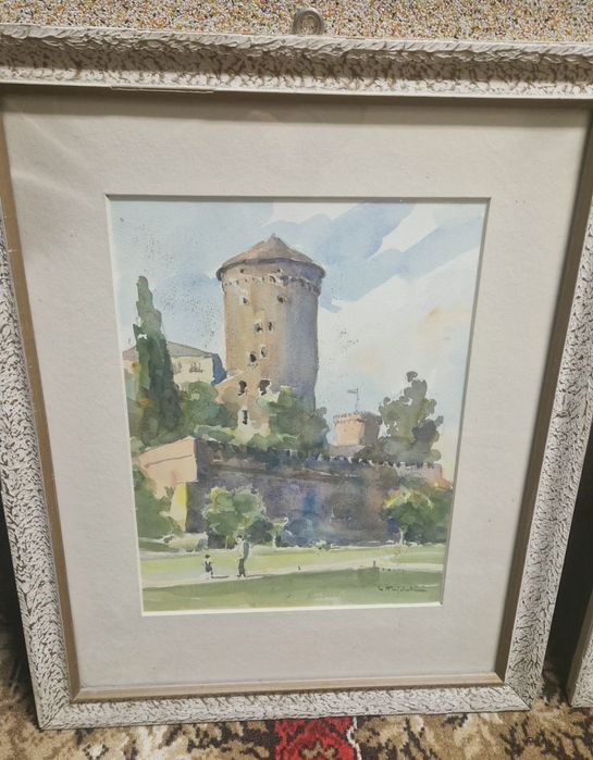 Akwarele Krakowskie Henryka Sajdaka