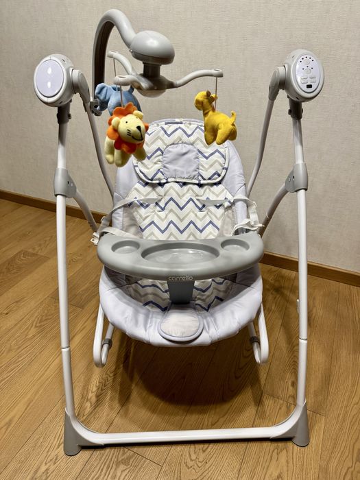 Крісло-гойдалка 3 в  1 Carrello Nanny