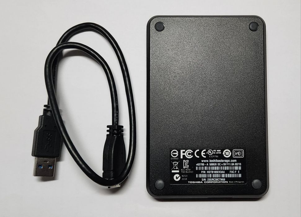 Toshiba External Hard Drive 500GB USB 3.0
External Hard Drive64740937284609121