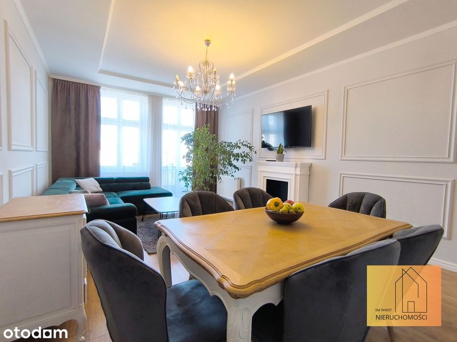 Apartament 101 m² 4 pokoje, widok na panoramę i Jezioro Drwęckie