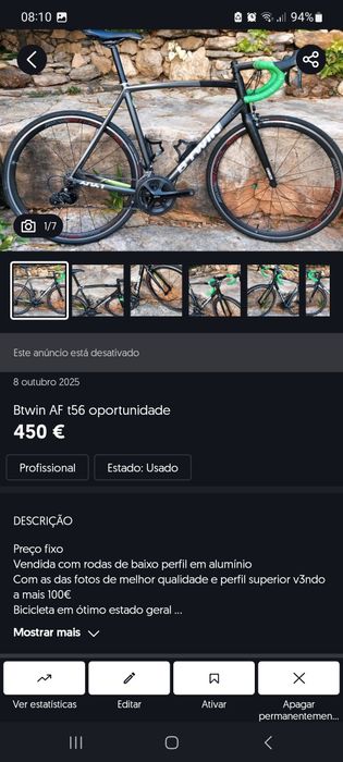 Mafrabike bicicletas de estrada