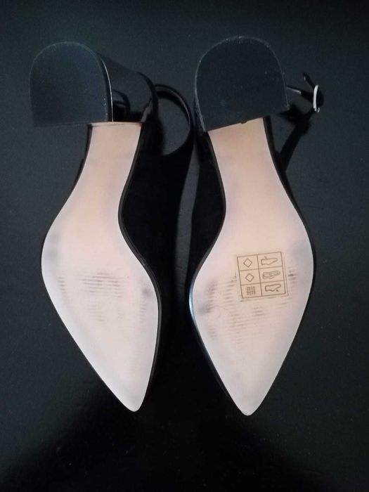 Sandálias de salto Bloco