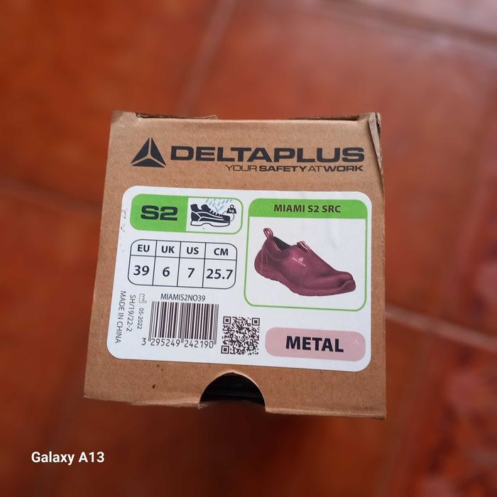 Caçcado de seguraça  Nº 39