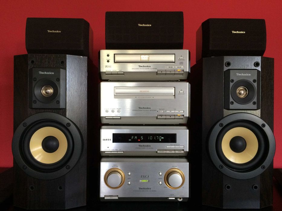 Technics SE-HDV600 wieża DVD Pro Logic VGCA RDS Flagowy model